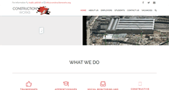 Desktop Screenshot of constructionworks.org